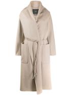 Max Mara Atelier Wrap Coat - Neutrals