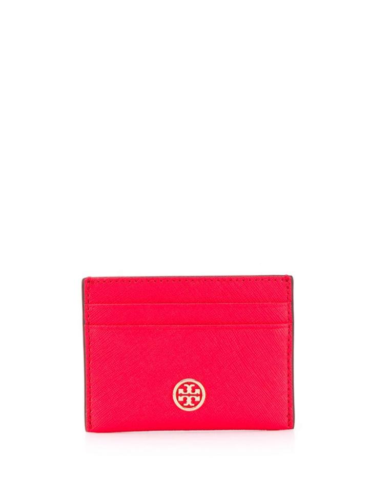 Tory Burch Classic Small Cardholder - Red