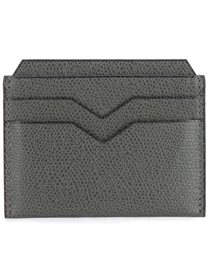 Valextra Classic Cardholder - Grey