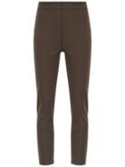 Gloria Coelho High-waisted Trousers - Brown