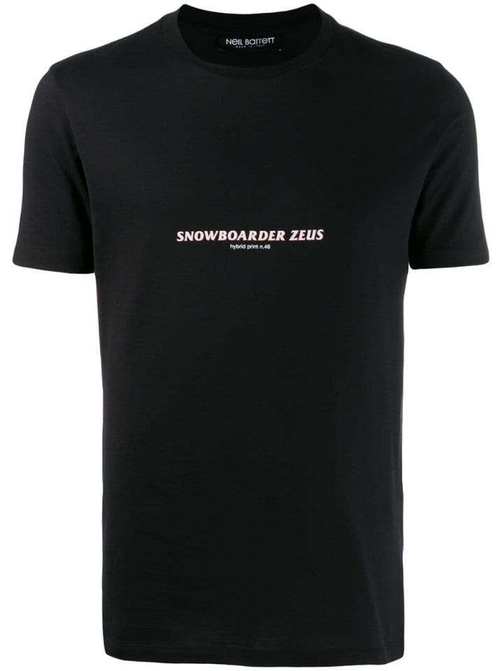 Neil Barrett Short Sleeved T-shirt - Black