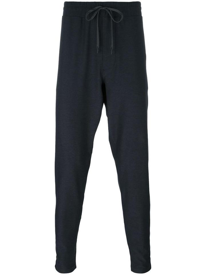 A.p.c. Rear Pocket Track Pants, Men's, Size: Medium, Blue, Polyester/spandex/elastane