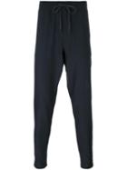 A.p.c. Rear Pocket Track Pants, Men's, Size: Medium, Blue, Polyester/spandex/elastane