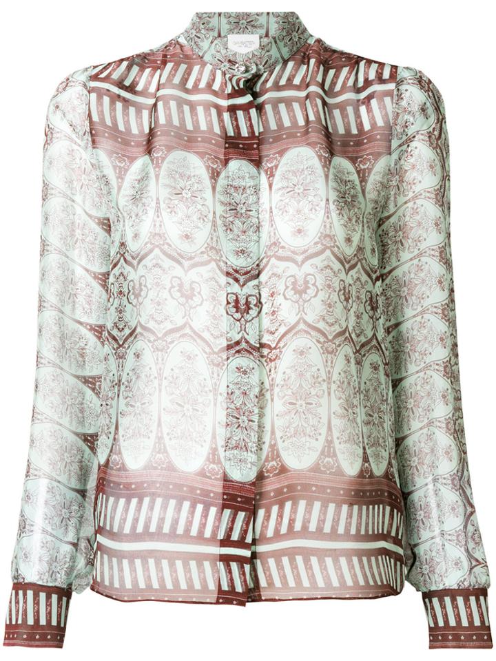 Giambattista Valli Printed Loose Blouse - Multicolour