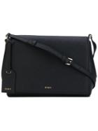 Donna Karan - Saffiano Medium Crossbody Bag - Women - Calf Leather - One Size, Black, Calf Leather