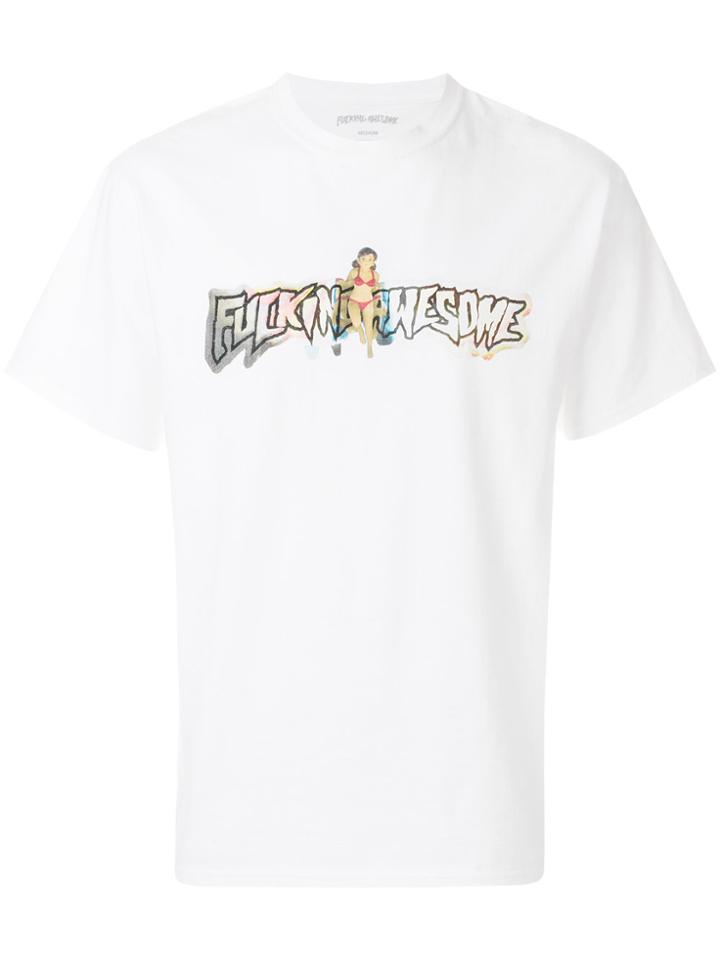 Fucking Awesome Plastic Woman T-shirt - White