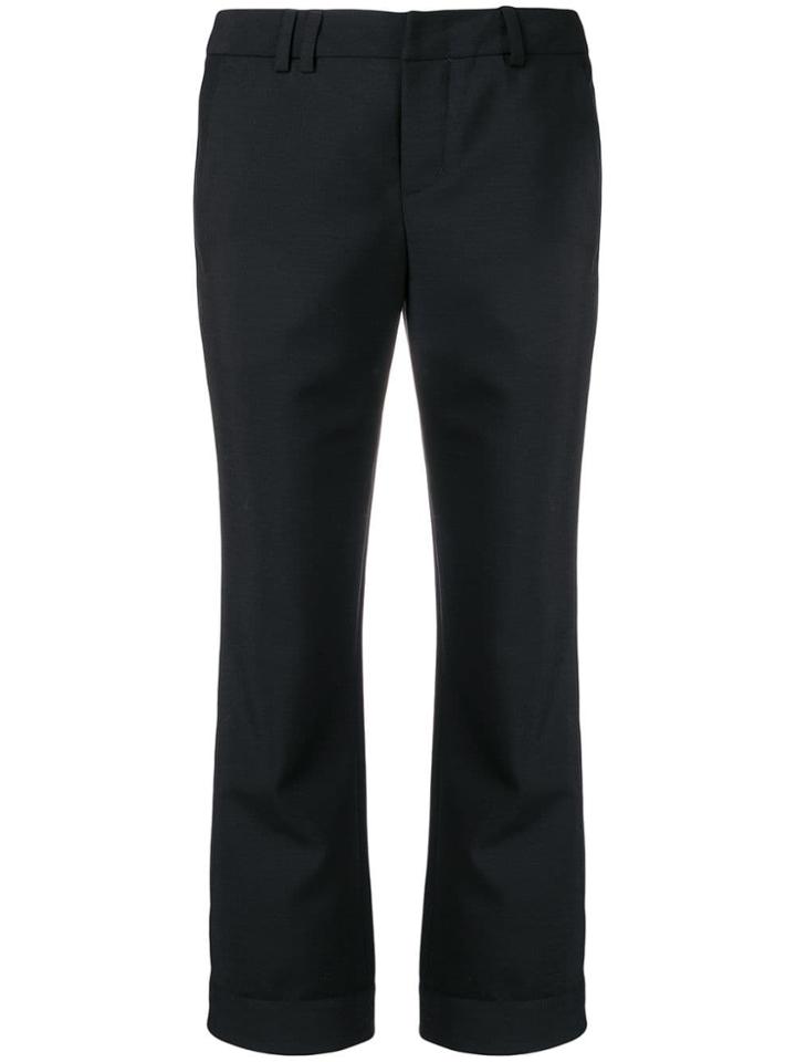 Zadig & Voltaire Pova Man Cropped Trousers - Black