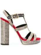 Dolce & Gabbana Keira Sandals - Neutrals