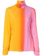 Ellery Tie-dye Long-sleeve Top - Yellow
