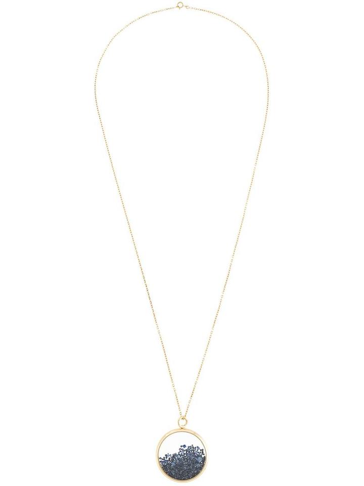 Aurelie Bidermann 'chivoir' Sapphire Large Necklace, Women's, Metallic