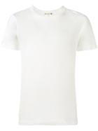 Merz B. Schwanen Round Neck T-shirt, Men's, Size: Medium, White, Cotton