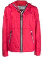 Michael Kors Tech Hooded Jacket - Red
