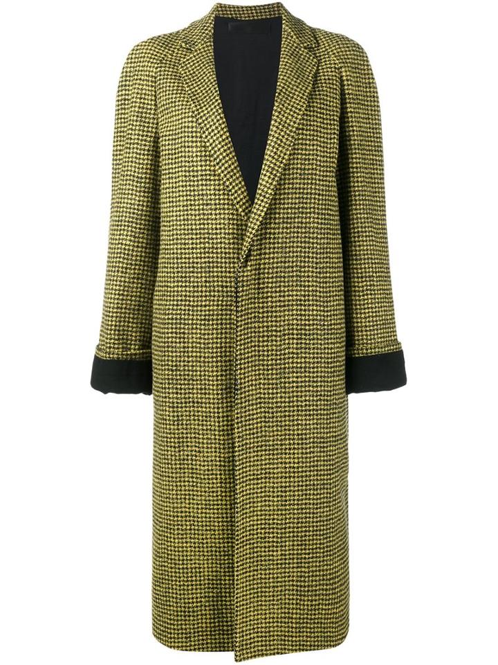 Haider Ackermann Houndstooth Overcoat
