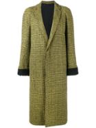 Haider Ackermann Houndstooth Overcoat