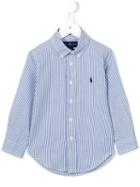 Ralph Lauren Kids Striped Shirt, Boy's, Size: 8 Yrs, Blue