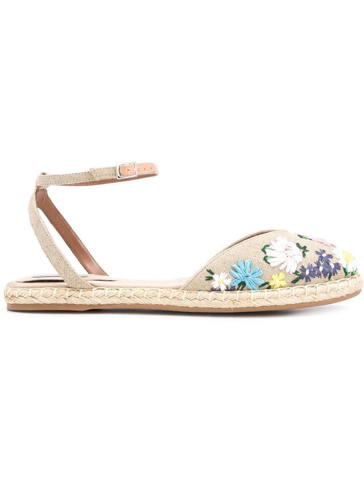 Tabitha Simmons 'dotty Meadow' Espadrilles - Nude & Neutrals