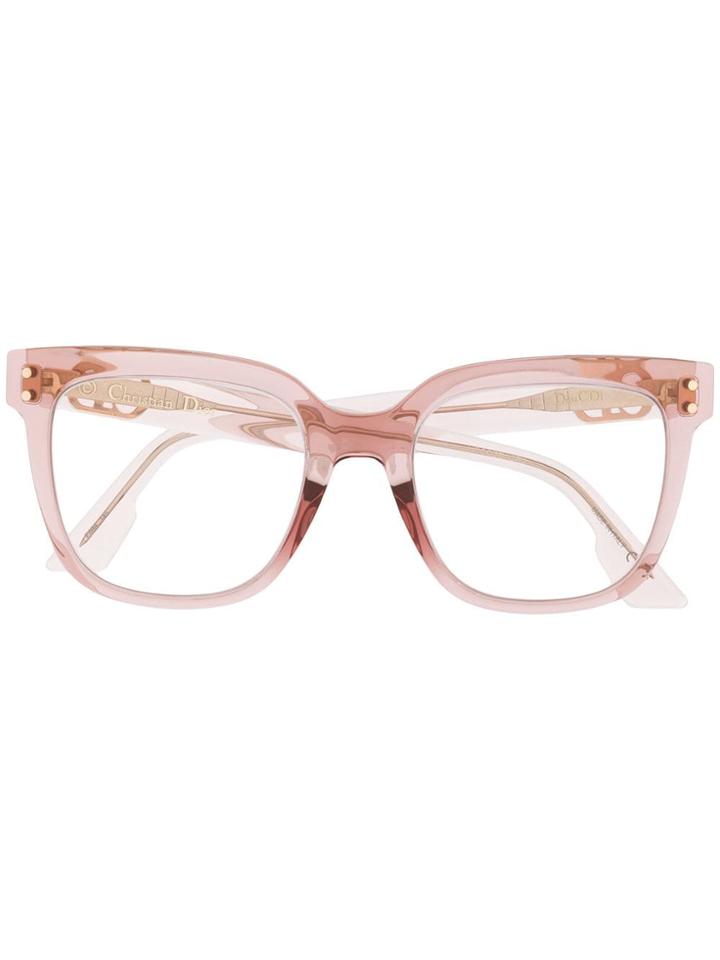 Dior Eyewear Cd1 Glasses - Pink