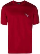 Emporio Armani Logo Patch T-shirt - Red