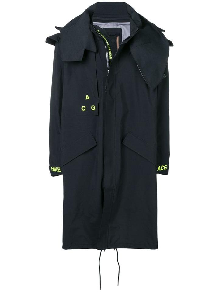 Nike Acg Water-resistant Coat - Black