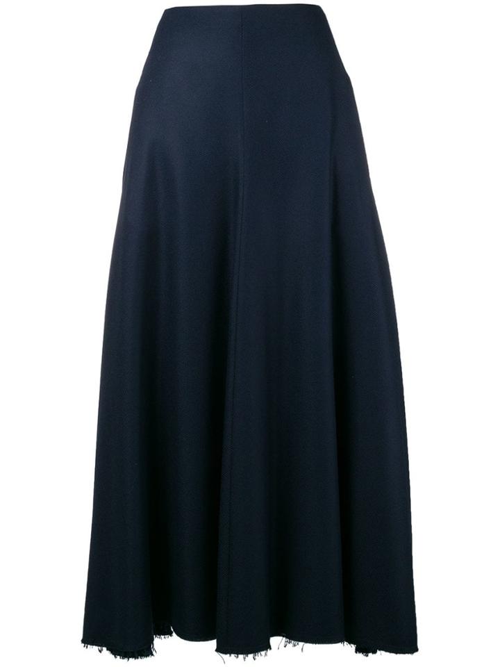 Golden Goose Deluxe Brand Long Flared Skirt - Blue