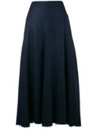 Golden Goose Deluxe Brand Long Flared Skirt - Blue