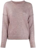 Isabel Marant Étoile Cliftony Round Neck Sweater - Pink