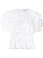 Iro Crocket Lace Insert Blouse - Unavailable