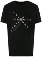Osklen Pet Culture Nature Print T-shirt - Black