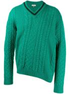 Lanvin Asymmetric Jumper - Green