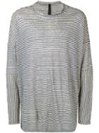 Forme D'expression Oversized Striped Top - Blue