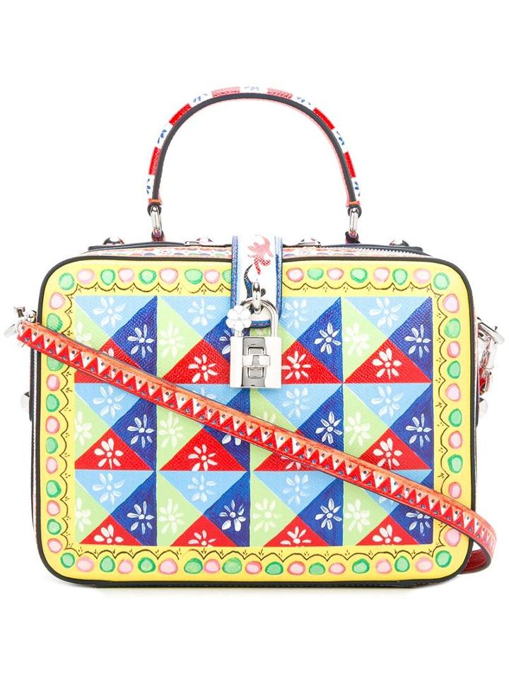 Dolce & Gabbana Dolce Soft Box Tote, Women's, Leather