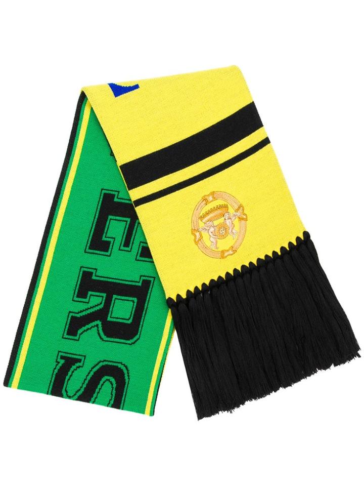Versace Team Logo Scarf - Green