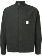 N. Hoolywood Cropped Denim Shirt - Black