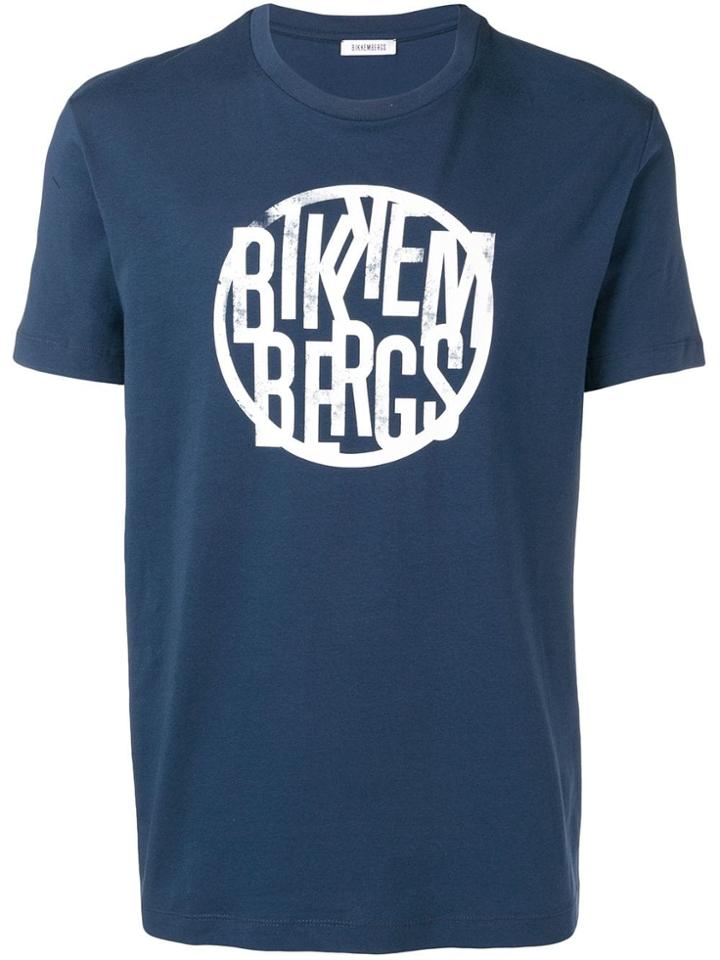 Dirk Bikkembergs Circle Logo T-shirt - Blue