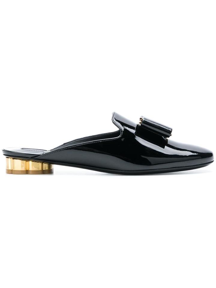 Salvatore Ferragamo Vara Mules - Nero