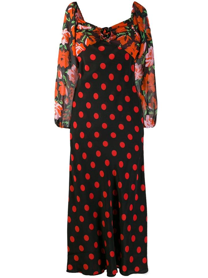 Rixo Josephine Dress - Black