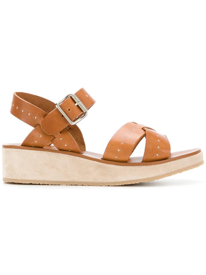 A.p.c. Odette Sandals - Brown
