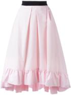 Vivetta Midi Full Skirt, Size: 42, Pink/purple, Cotton/acetate/cupro