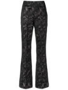 Tufi Duek Printed Flared Trousers - Black