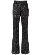 Tufi Duek Printed Flared Trousers - Black