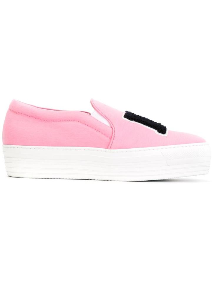 Joshua Sanders 'ny' Slip-on Sneakers