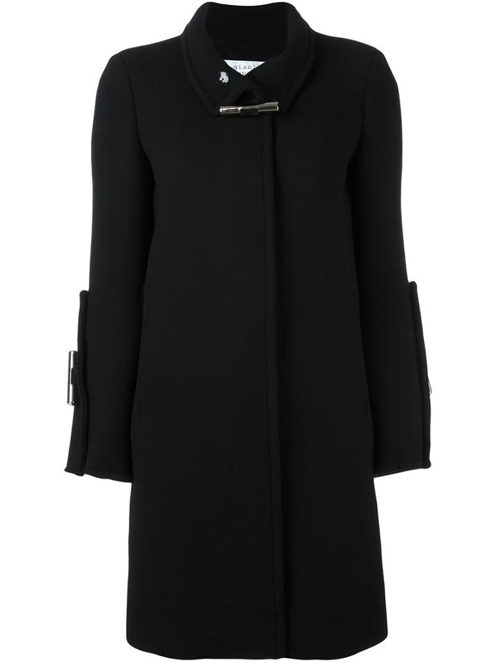 Gianluca Capannolo Fastening Detail Single Breasted Coat