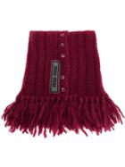 Miu Miu Miu Miu Mmz2841std F0399 Furs & Skins->calf Leather - Red
