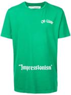 Off-white Impressionism S/s T-shirt - Green