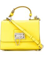 Dolce & Gabbana Monica Tote, Women's, Yellow/orange, Calf Leather