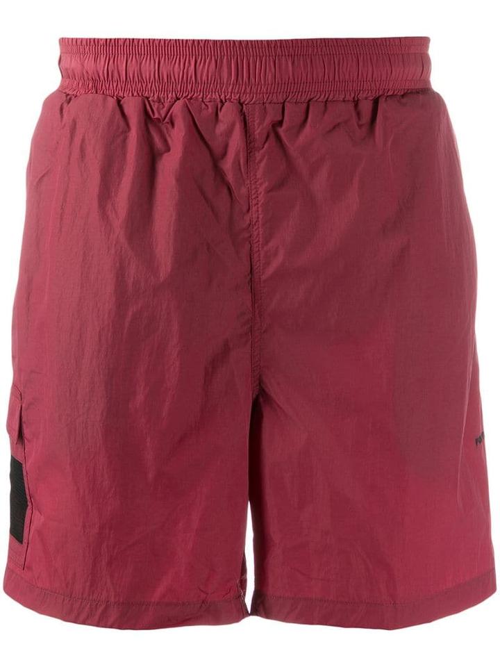 Pop Trading International Swim Shorts - Brown