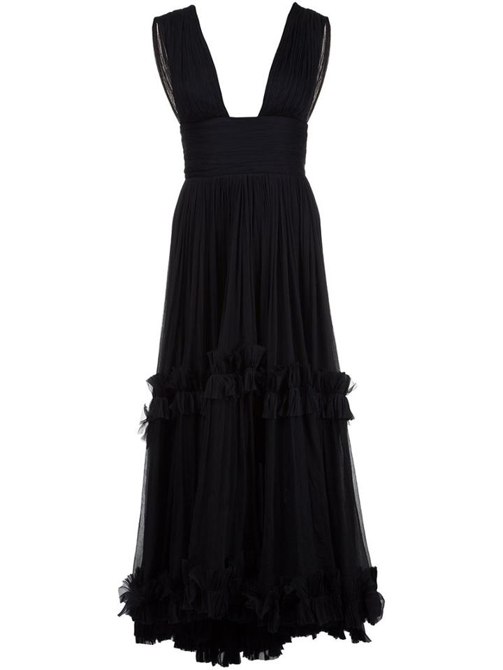 Maria Lucia Hohan Plunging Neck Dress