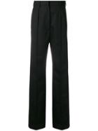 Mm6 Maison Margiela Straight-leg Tailored Trousers - Black