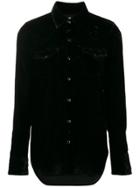 Saint Laurent Long-sleeve Fitted Shirt - Black