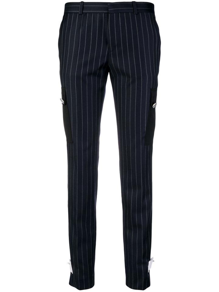 Each X Other Striped Tailored Trousers - Blue